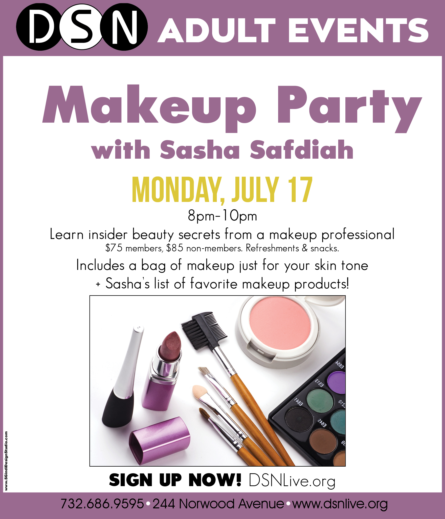 DSN Adult Makeup Party